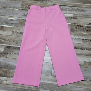 Joie High Rise Wide Leg Soft Pink Trousers Size 6